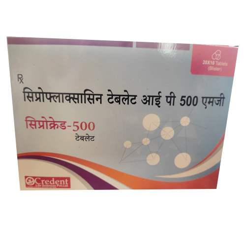 500 MG Ciprofloxacin Tablets IP