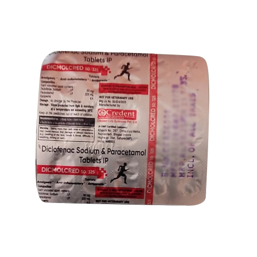 Diclofenac Sodium And Paracetamol Tablets IP
