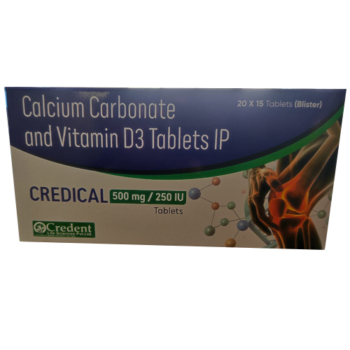 Calcium And Carbonate And Vitamin D3 Tablets IP