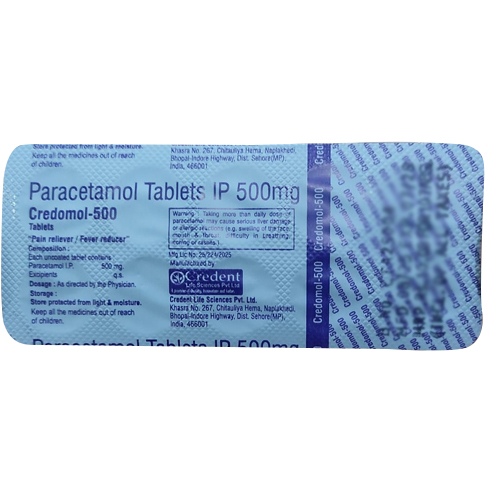 500 MG Paracetamol Tablets IP