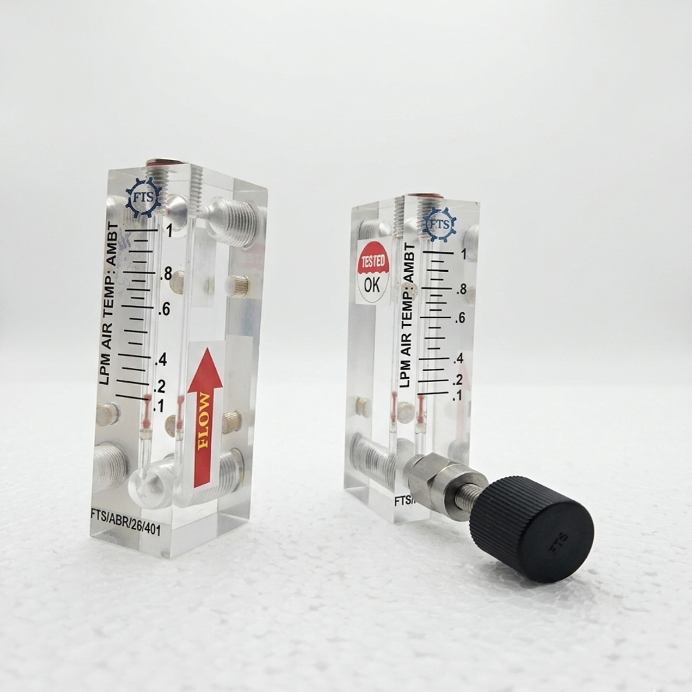 Acrylic Body Low Flow Rotameter
