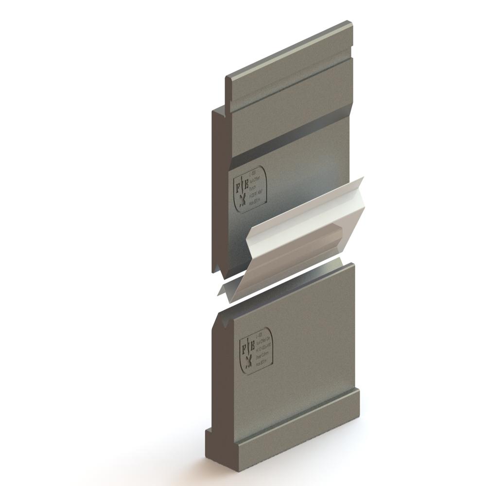 Fixed Type Z- Bend Tool - Color: Silver / Metallic Grey