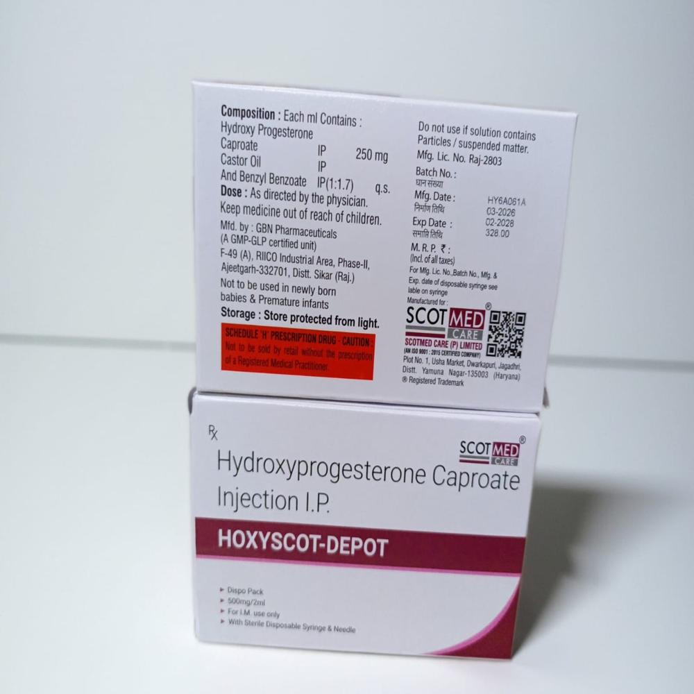 HYDROXYPROGESTERONE CAPROATE IJNJECTION I.P.