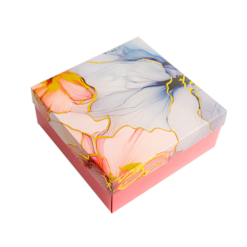 Gift Box with Top Lid and Bottom Tray (bk-91-B)