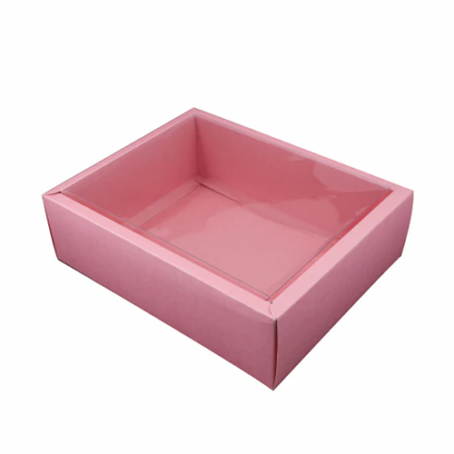 Hamper Box With Transparent Lid
