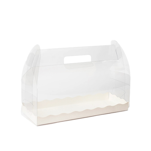 Clear Transparent Hamper Bag With Handle
