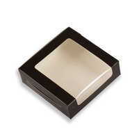 4 Pc Full Window Brownie Box Colored