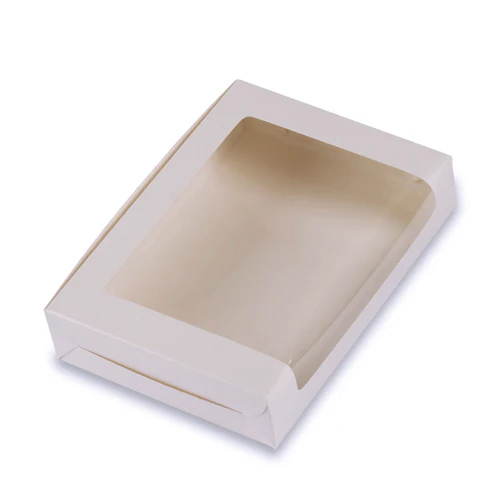 6 Pc Full Window Brownie Box White (BK-36)