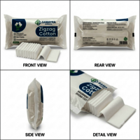 100 Gm Absorbent Surgical Zigzag Cotton Ip - Capacity: Na