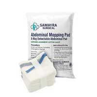 Abdominal Mopping Pad - Color: White