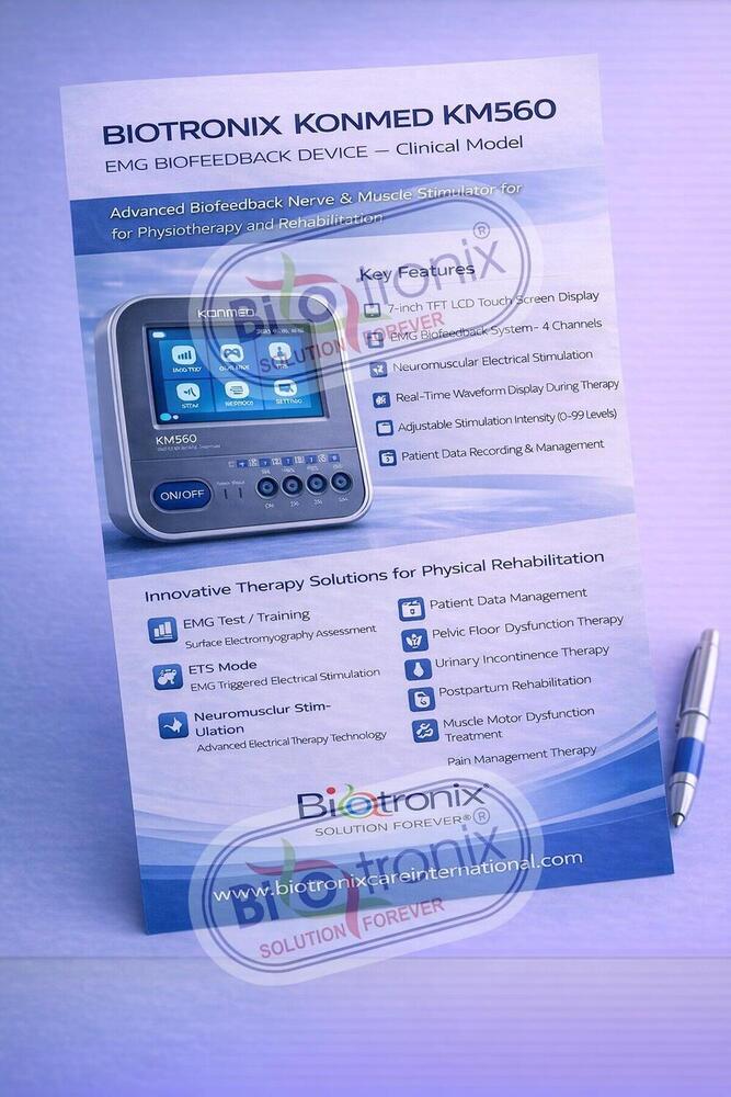 Konmed KM-560 Professional Physiotherapy Biofeedback Equipment