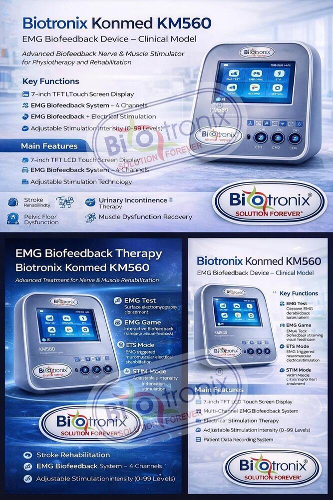 Konmed KM-560 EMG Based Muscle Recovery and Rehab Device