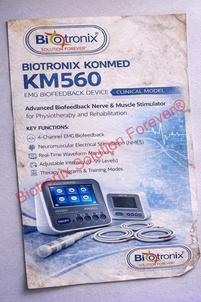Konmed KM-560 EMG Biofeedback System with Interactive Training