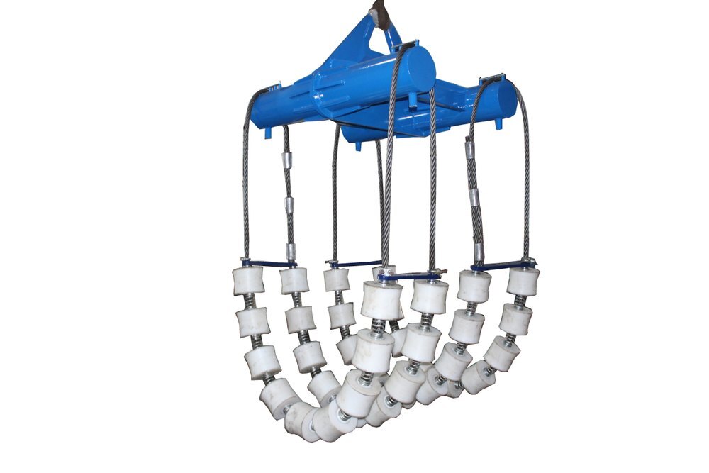 Ppe Lowering Cradle - Mild Steel, Blue Color | Strong, New Condition, Industrial Use, 1 Year Warranty