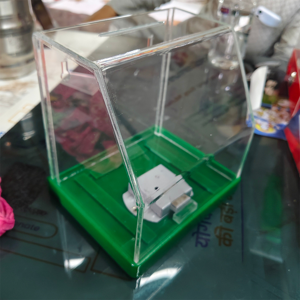 5x6x6 Inch Acrylic Donation Box
