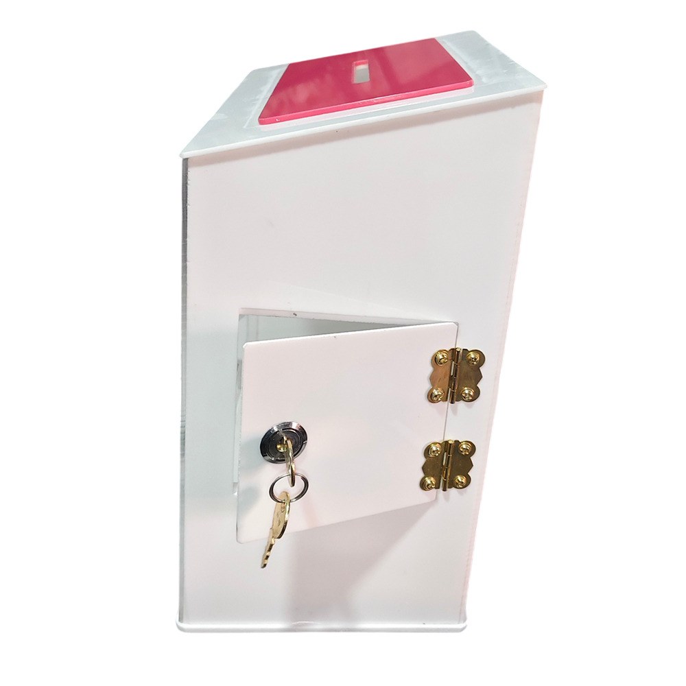 6x10x12 Inch Acrylic Letter Box