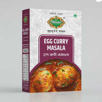 Minar Egg Curry Masala Powder - Color: Rich Brownish-red