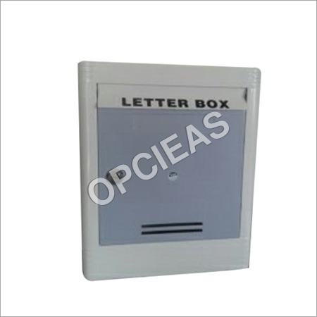 Letter Box - Durable Metal , Weather-Resistant Design, Secure Locking Mechanism, Stylish Black Finish