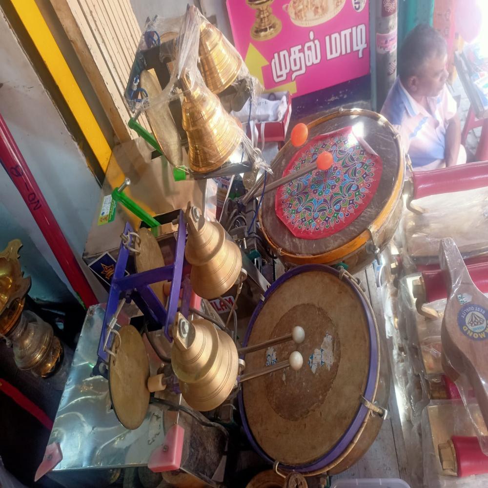 Automatic Temple Arti Machine - Color: Gold