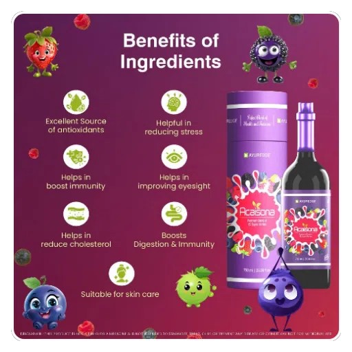 Acaisona Juice - Age Group: For Adults