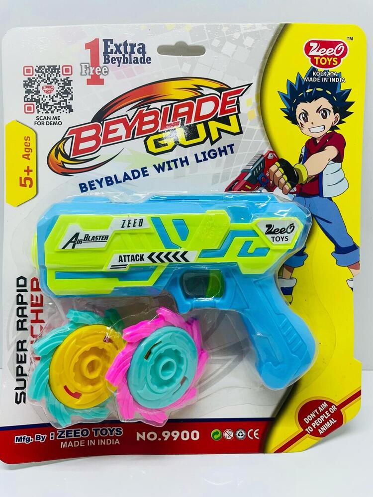 Bayblade Gun - Color: Multi-color (Red