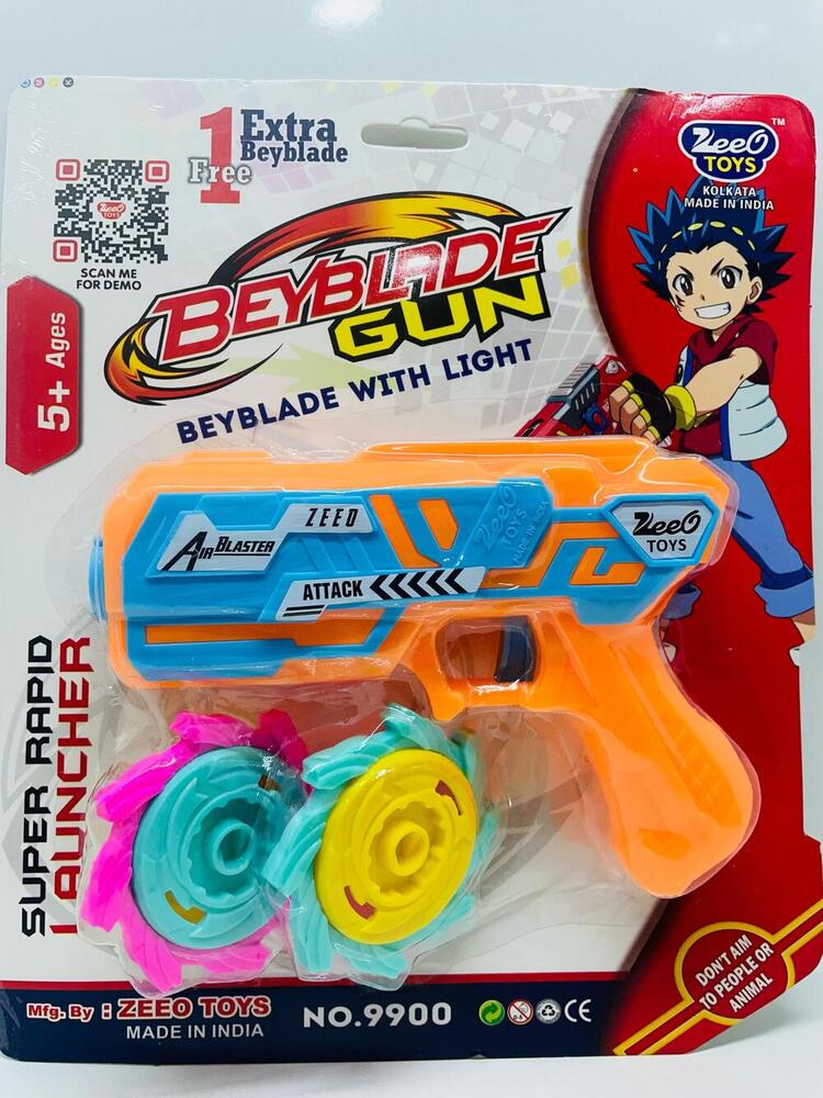 Bayblade Gun - Color: Multi-color (Red