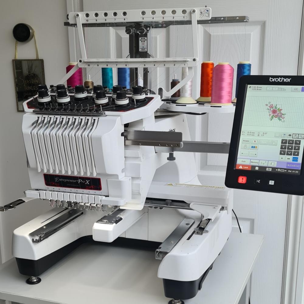 Brother Embroidery Machine 6 Needle 