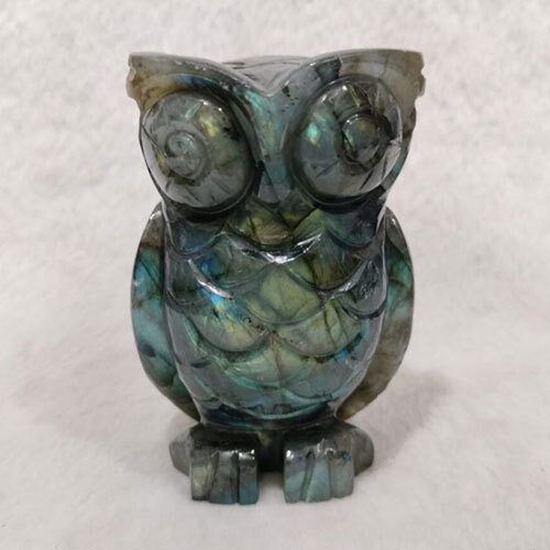 Labradorite Owl