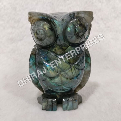 Labradorite Owl