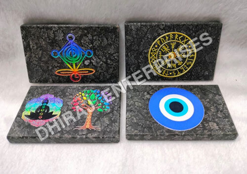 Flower Tourmaline Sticker Plate