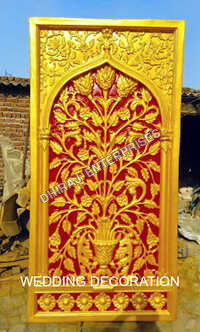 Fiber Wedding Decoration - Frp Material, Custom Size, White/golden/custom Colors, Fire Retardant, Uv Resistant