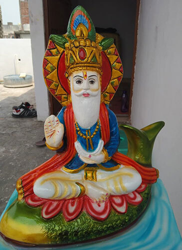 Fiber 18inch Jhulelal Idol