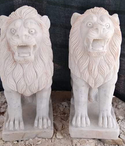 Royal Marble Lion