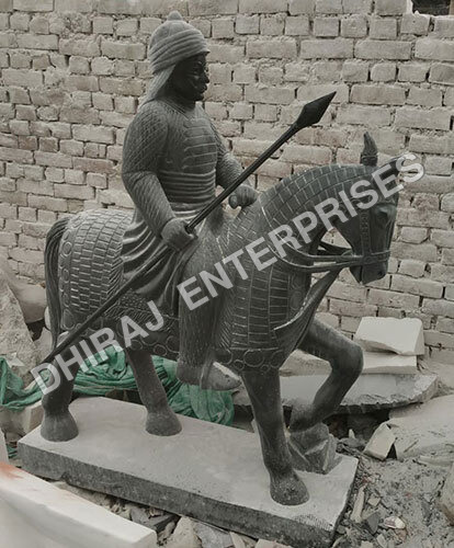 Marble Black Horse
