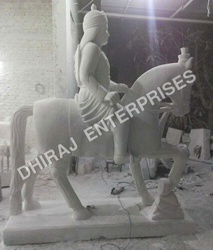 Marble Horse 6 Feet