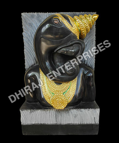 Black Marble Ganesh 3 Feet