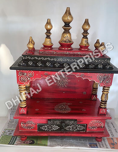 Wooden Puja Mandir