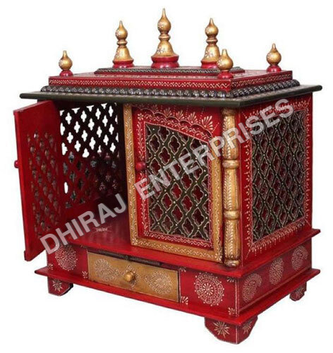 Wooden Temple For Pooja
