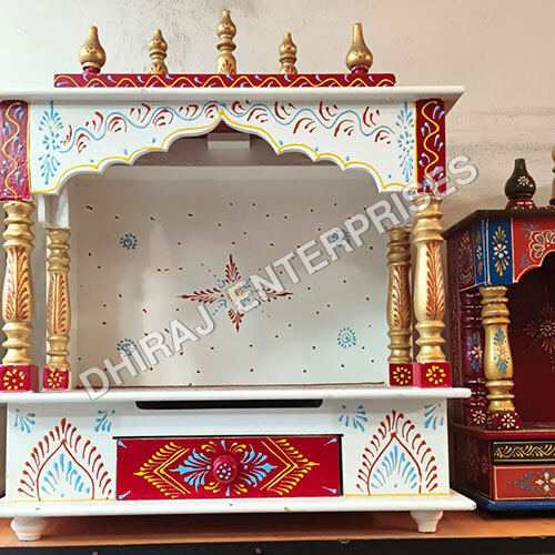 Wooden Mandir For Shop