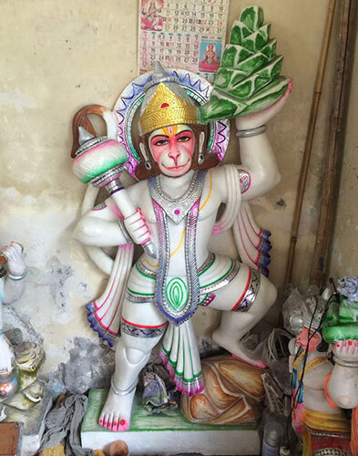 Mountain Hanuman Ji 3 Feet Statue