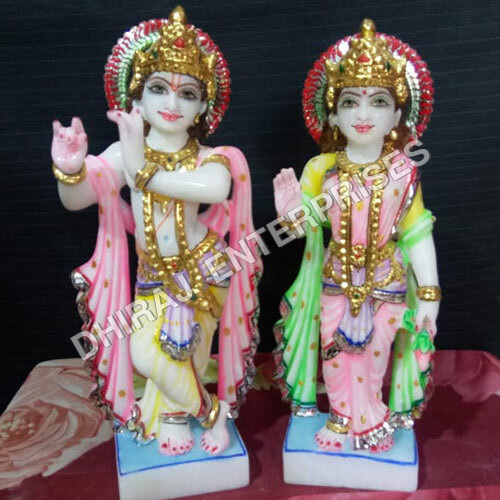Royal Handcrafted Radha Krishna Murti
