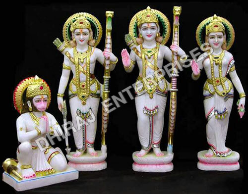 4ft RAM Darbar Marble Idol
