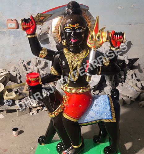 Marble Bharav Baba Murti