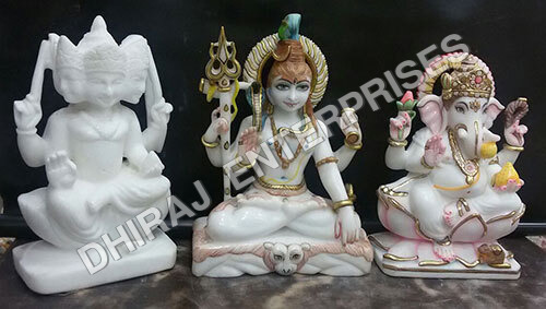 Different Marble Idols