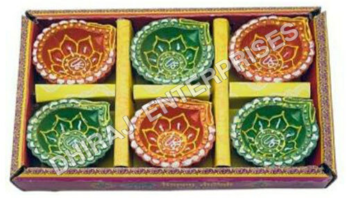 Decorative Terracotta Clay Diyas 6 Pcs - Feature: Eco-Friendly