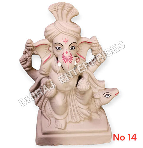 Water Soluble Ganesha Idol