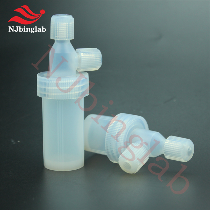 Pfa Impinger 30Ml, 1/4"Od Tube Ports, Type A - Advantage: No Adsorption