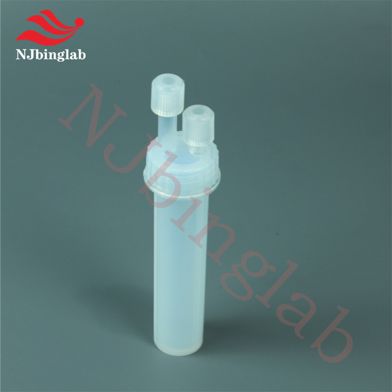 PFA impinger 60ml, 1/4