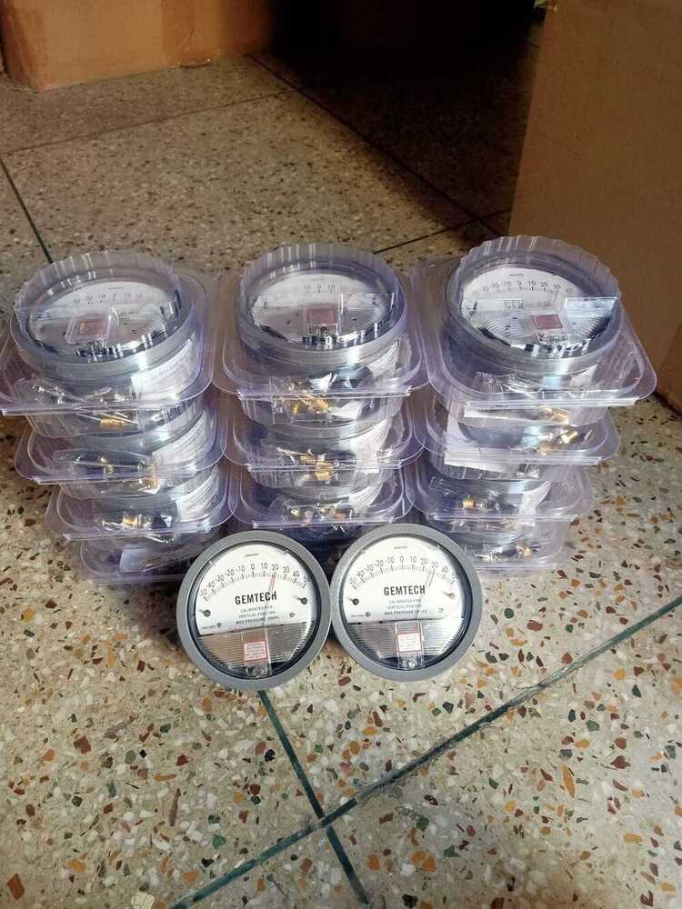 GEMTECH DIFFERENTIAL PRESSURE GAUGE Wholesalers In WBIDC Industrial Parks West Bengal