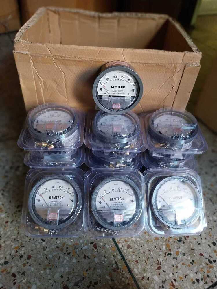 GEMTECH DIFFERENTIAL PRESSURE GAUGE Wholesalers In WBIDC Industrial Parks West Bengal